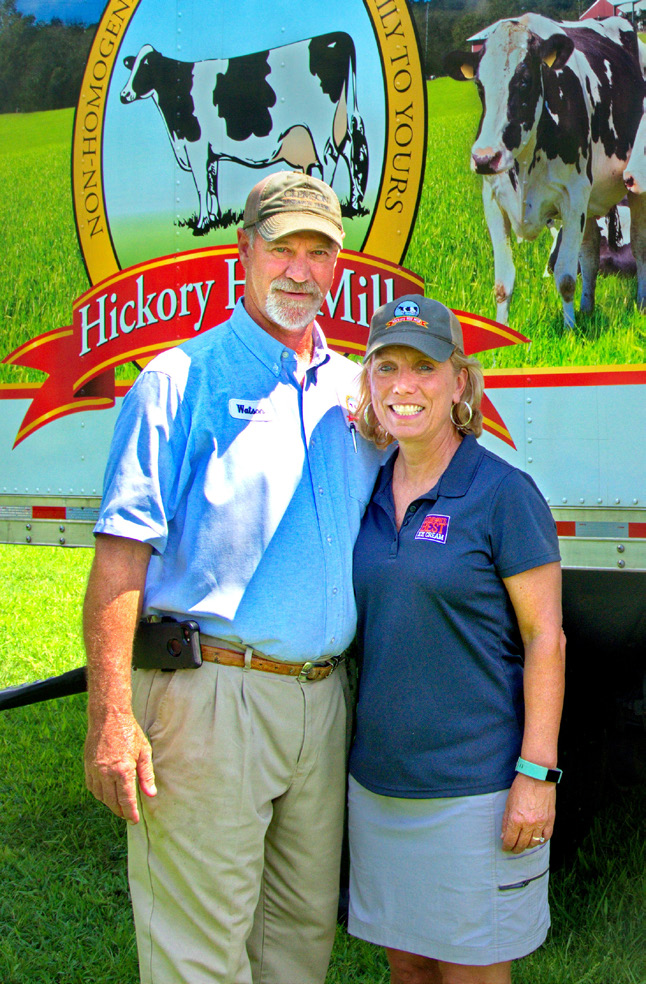 Hickory Hill Milk and Clemson Blue Cheese South Carolina Farm Bureau